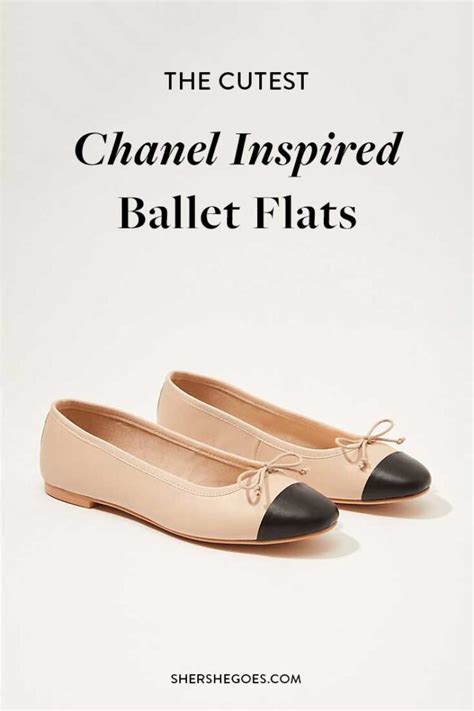 chanel shoes replica usa|chanel look alike flats.